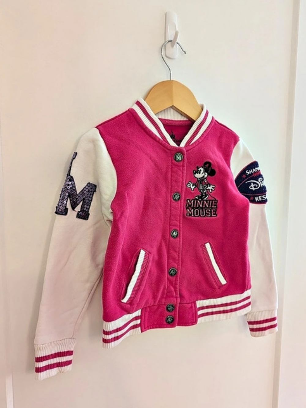 2/$40 🧡 Disney Minnie Mouse Varsity Jacket